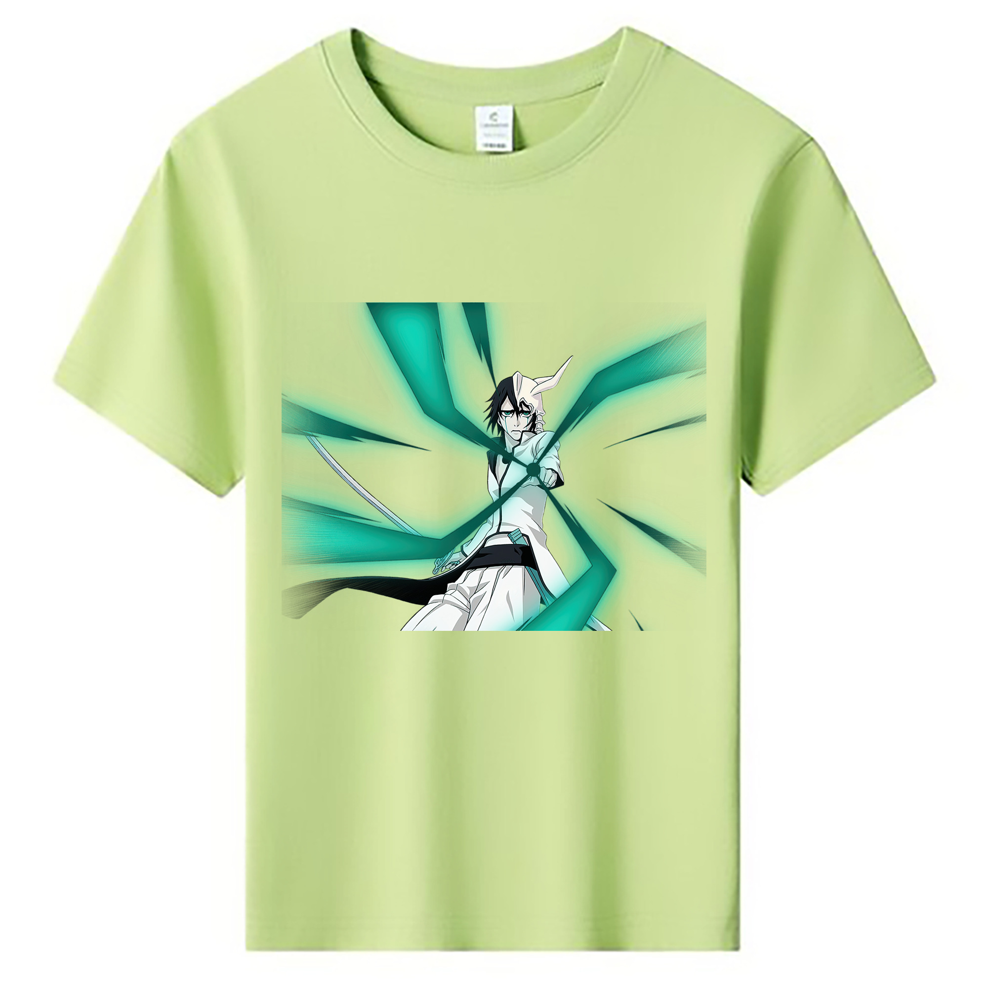 （画像用） ブリーチ ウルキオラ·シファー BLEACH Ulquiorra cifer 綿100％キッズTシャツ（フロントプリント）